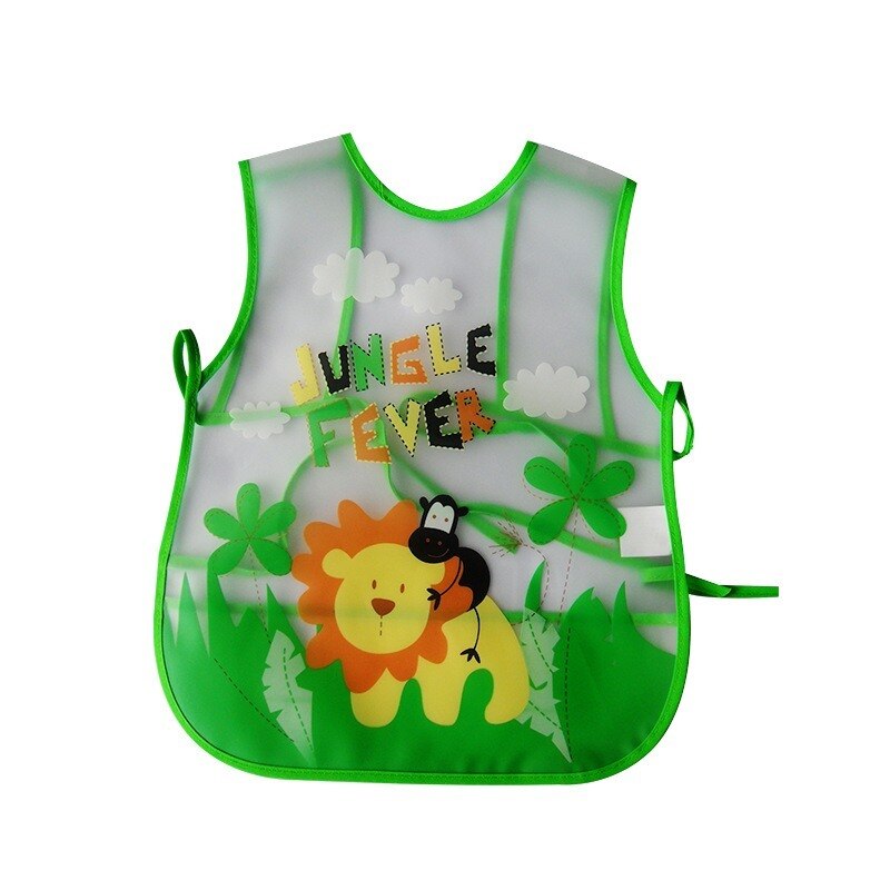 Baby Slabbertjes - EVA Plastic Waterdicht - Cartoon Print - Voeding Smock voor Peuters