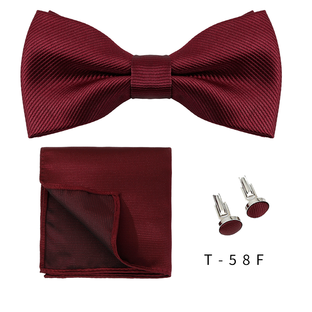 DQT Papillon Uomo In Twill Tinta Unita: Pre-annodato Con Gancetto Regolabile, Eleganza Per Matrimoni E Cerimonie