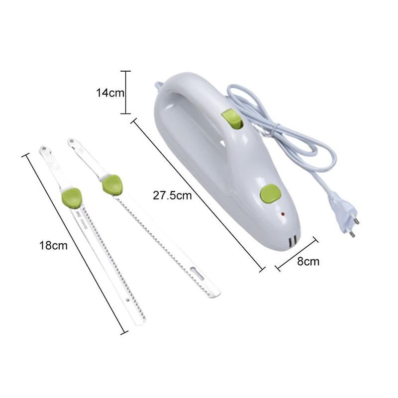 Electric Freeze Meat Knife Electric Bread Knife Pastry Meat Automatic Cutting EU Serrated Knife Knife Electric Kitchen Tools