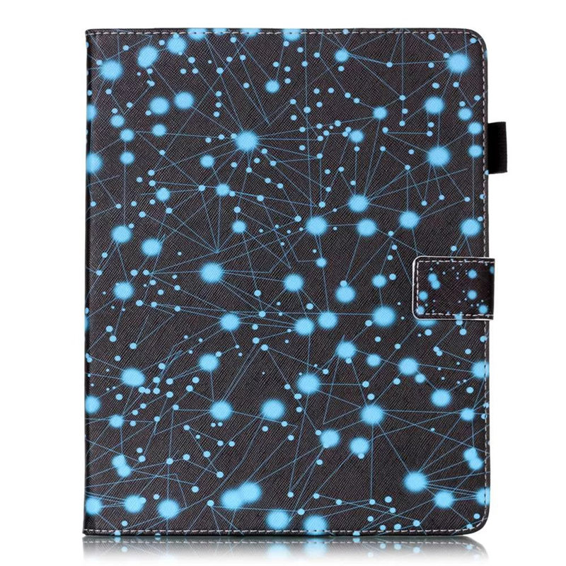 Para Apple iPad 2 3 4 Funda de Tablet PU cuero Funda del soporte abatible para iPad2 iPad3 iPad4 Funda pintada Funda piel Shell: 05