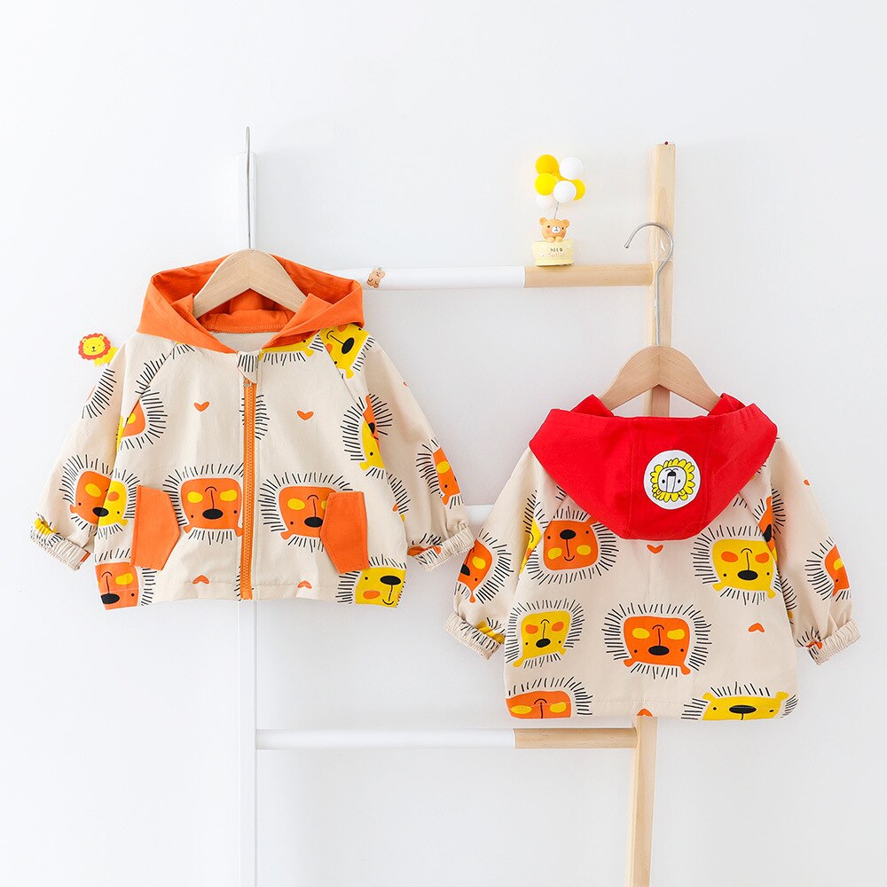 LILIGIRL Bébé Et enfants Vêtements 3M-4Y Bébé Vêtement Garçon Printemps Et Automne Veste Top Petite Fille Cardigan