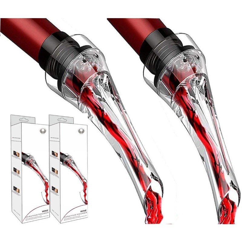 Wine Pourer Premium Wine Aerator Pourer Wine Aerator Pourer Spout Modern Aerating Spout