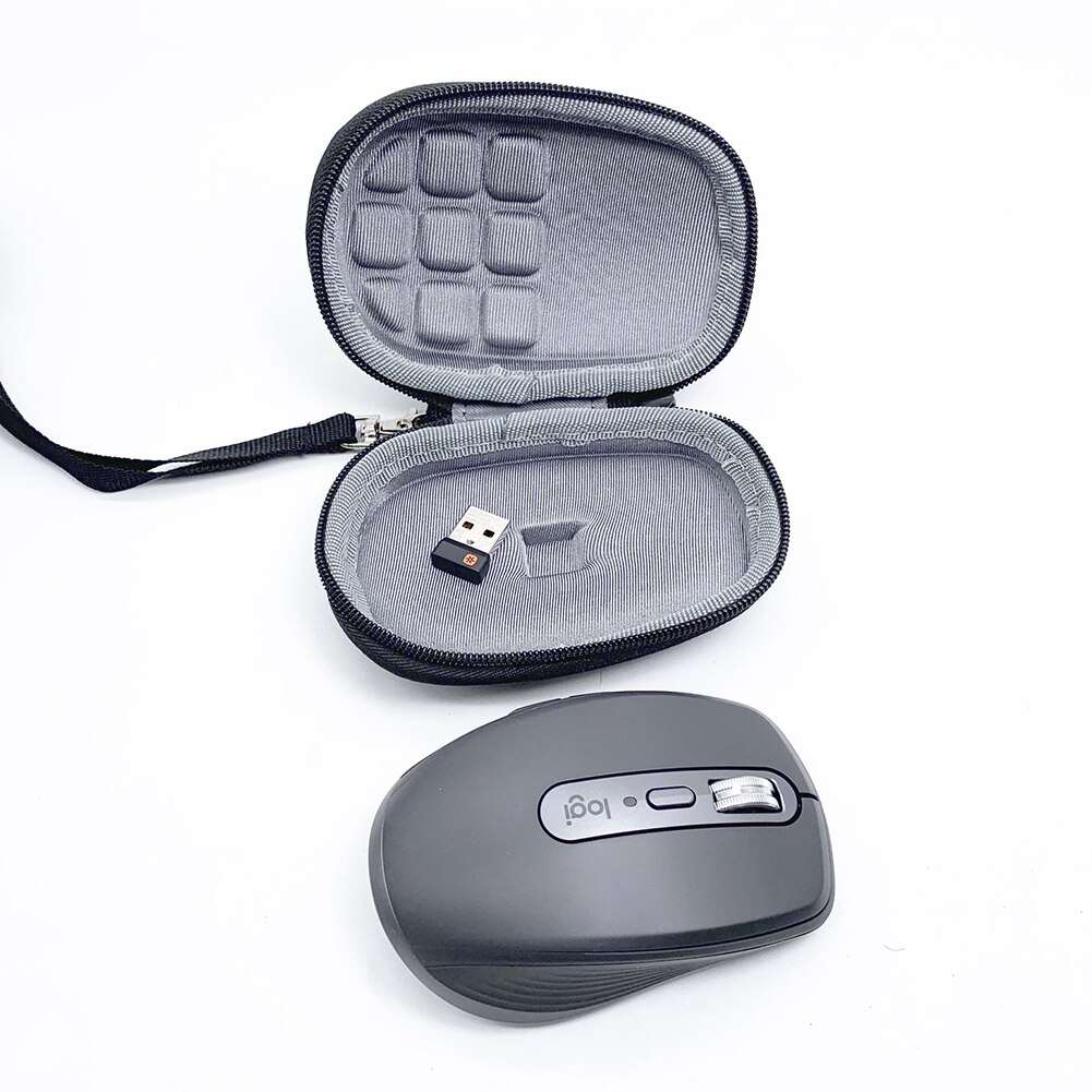 Portable Wireless Mouse Carrying Case for Logitech MX Anywhere 3 Mouse Waterproof Shockproof EVA Travel Storage Bag 23