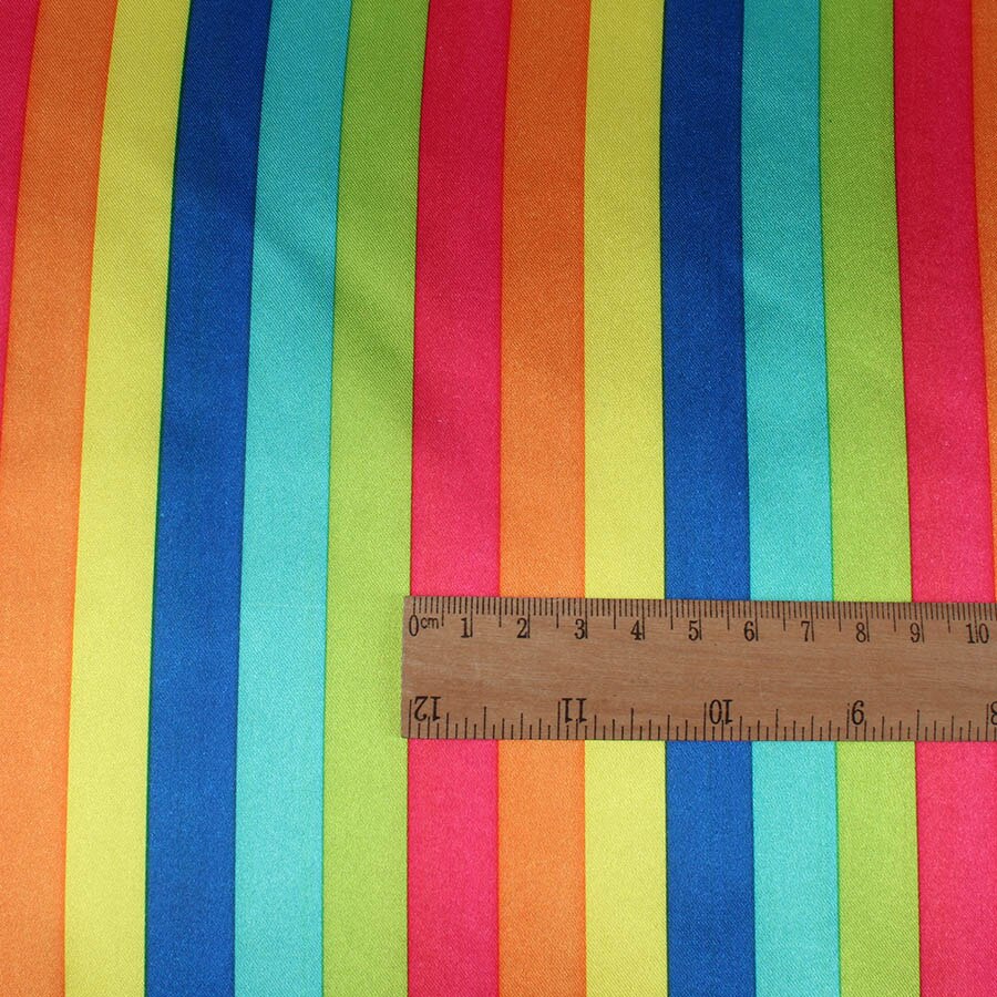 Clown Costume making Satin Fabric Stage Clothes 148cm By Meter Dots Stripes