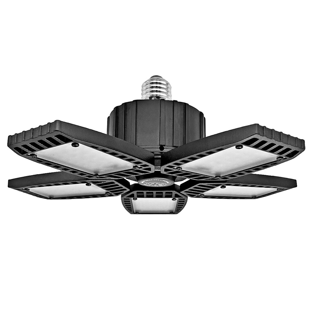 360 Degrees LED Garage Light E27 Workshop Ceiling Fixture Deformable Lamp: 5 Panels