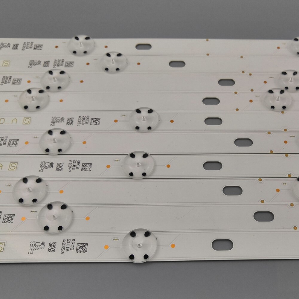 LED backlight strip 8 lamp for LG 55"TV Innotek 17Y 55INCH_B-TYPE SSC_55UJ630V 55UJ6300 55UJ63 55LJ63_UHD_B 55LJ55_FHD_A