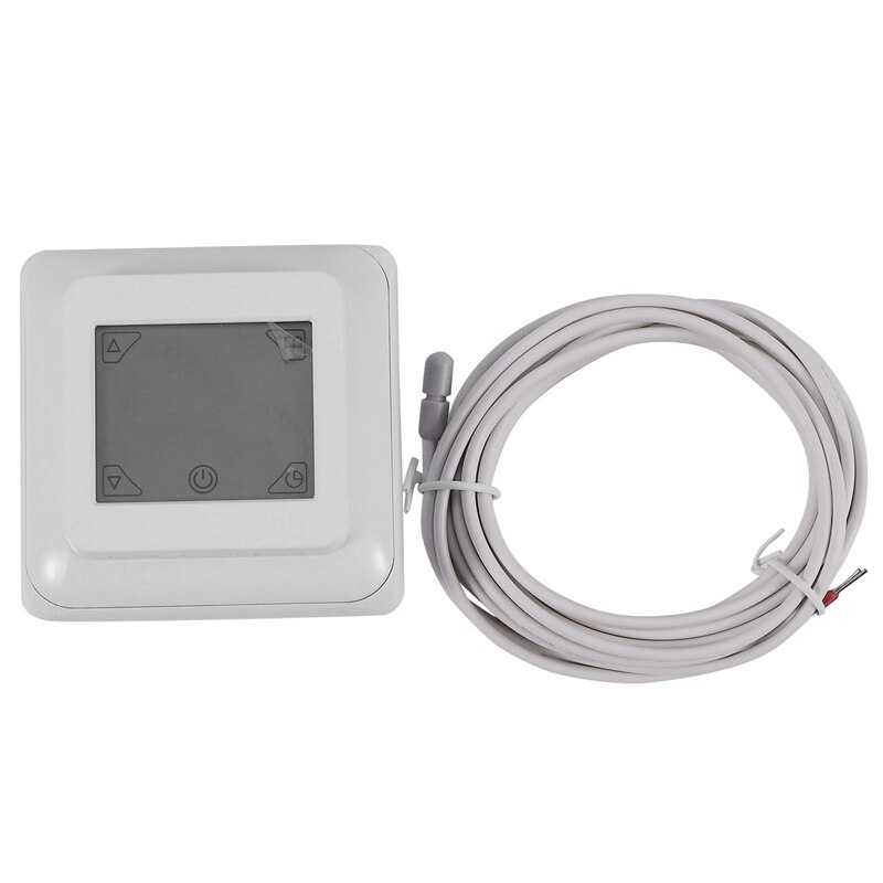 Touch Screen Thermostat Electric Thermostat Room Thermostat Underfloor Heating Programmable Thermostat 16A V8.716: Default Title