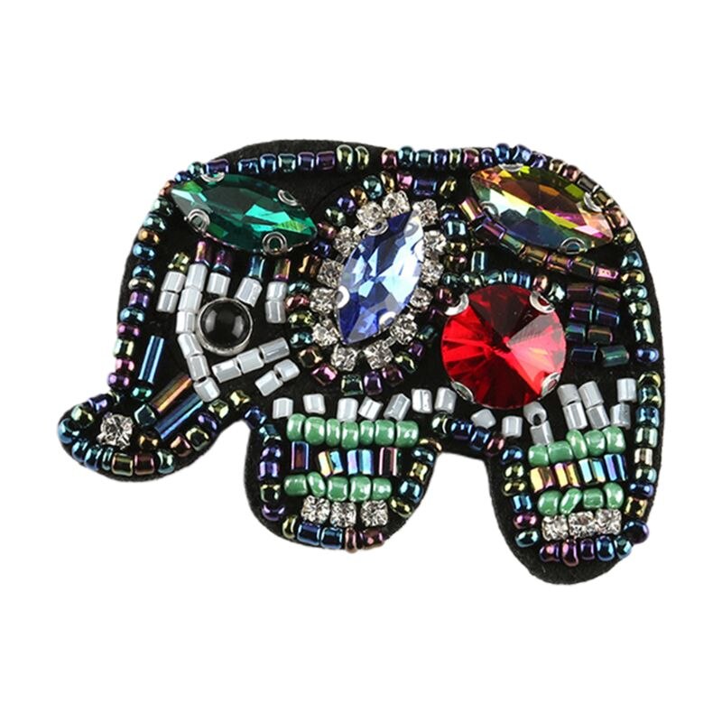 perler rhinestone lapp marine dyr diy krystall sy emblem skilt applikasjon  lx9e: 6 ee 501993-3
