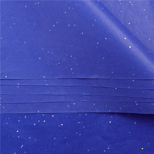 10 hojas de papel tisú con lentejuelas brillantes de 50x66CM, papel artesanal hecho a mano, flores, embalaje de , suministros de decoración del hogar para de boda: Chocolate