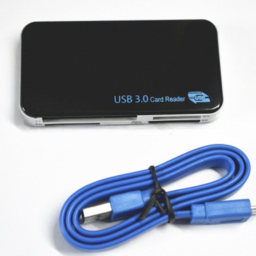 USB 3,0-en-1 Flash compacto Multi adaptador de lector de tarjetas de alta velocidad de 5Gbps USB lector de tarjeta TF tarjetas Secure Digital