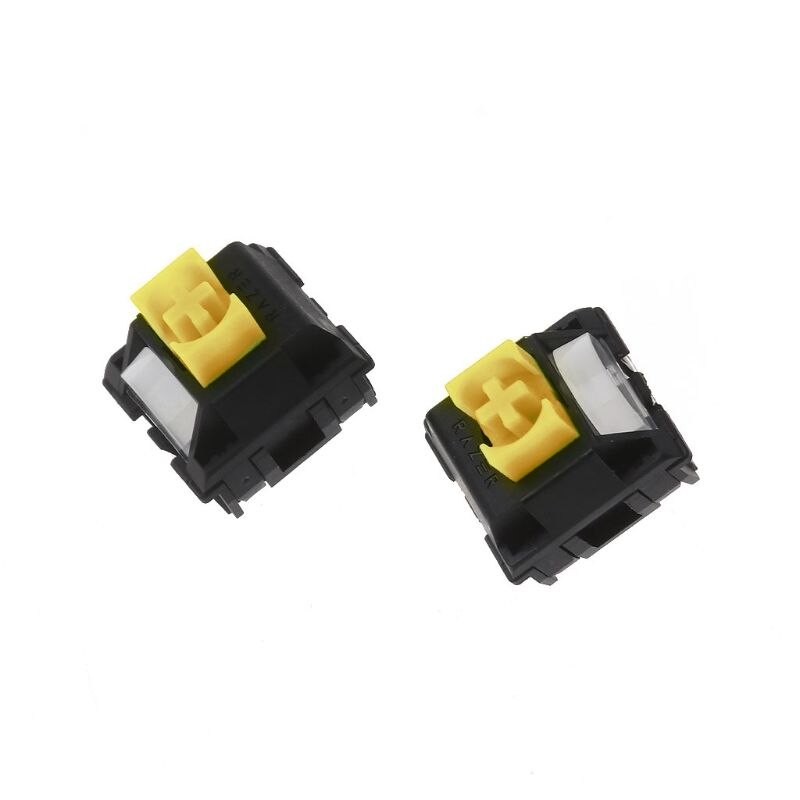 2 uds RGB SMD de 3 pines para Razer BlackWidow Lite de teclado mecánico interruptores Cherry MX interruptor Gateron: Yellow SMD