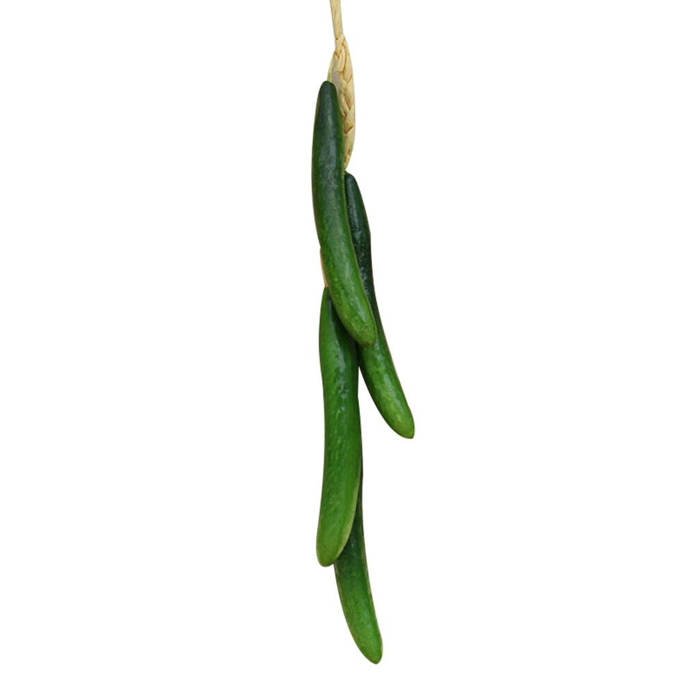 Kunstmatige Fruit Schuim Groente Maïs Peper Knoflook Opknoping Photo Prop Home Decor: Green Cucumber