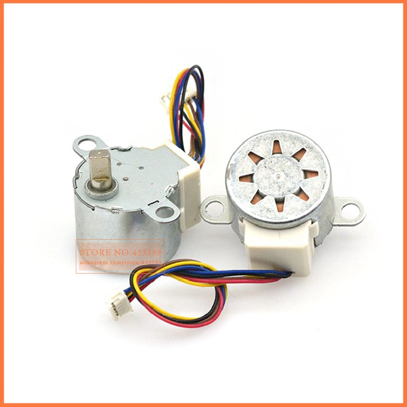 5pcs Brand ULN2003 24BYJ-48 5V Reduction Step Motor Gear Stepper Motor 4 Phase Step Motor for arduino 5pcs Motor