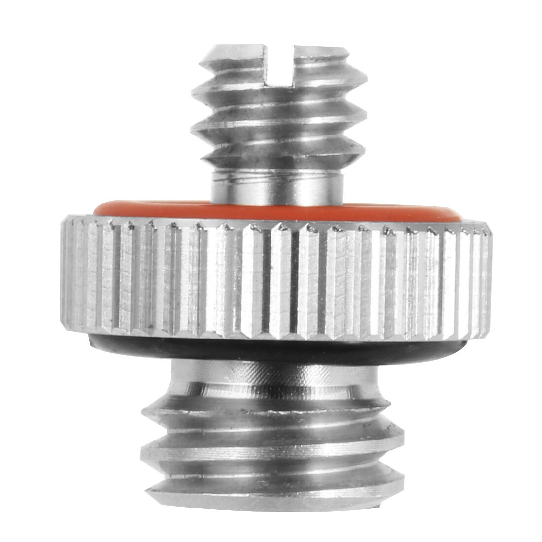 Stainless Steel Camera Screw Adapter Convert Dual Head Converter 1/4"-20 to 1/4 or 3/8" for Tripod Camera Cage Rig Screw Pack