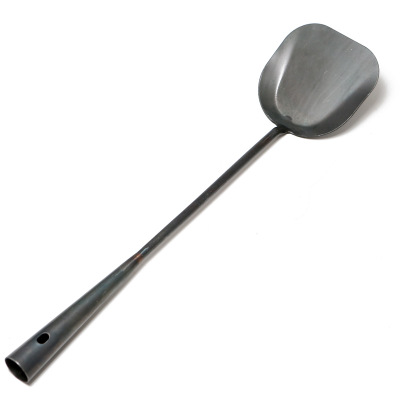 2023 Chinese Traditionele Ijzeren Wok Handgemaakte Grote Wok & Houten Handvat Anti-Stick Wok Gasfornuis Pan Keuken Kookgerei Ijzeren Pot: YELLOW