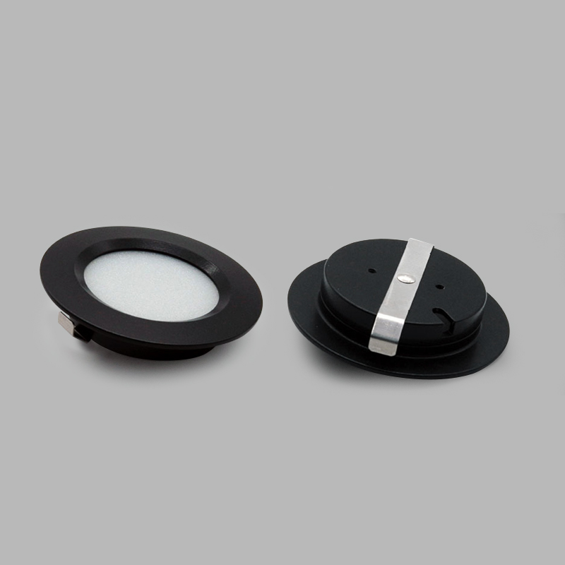 LED Mini Spotlight Outdoor IP65 Waterproof 12V 5W 3W 7W Bathroom Ceiling Hidden Downlight Ultra-thin Spotlight Cabinet Light: Red / 3w / WHITE