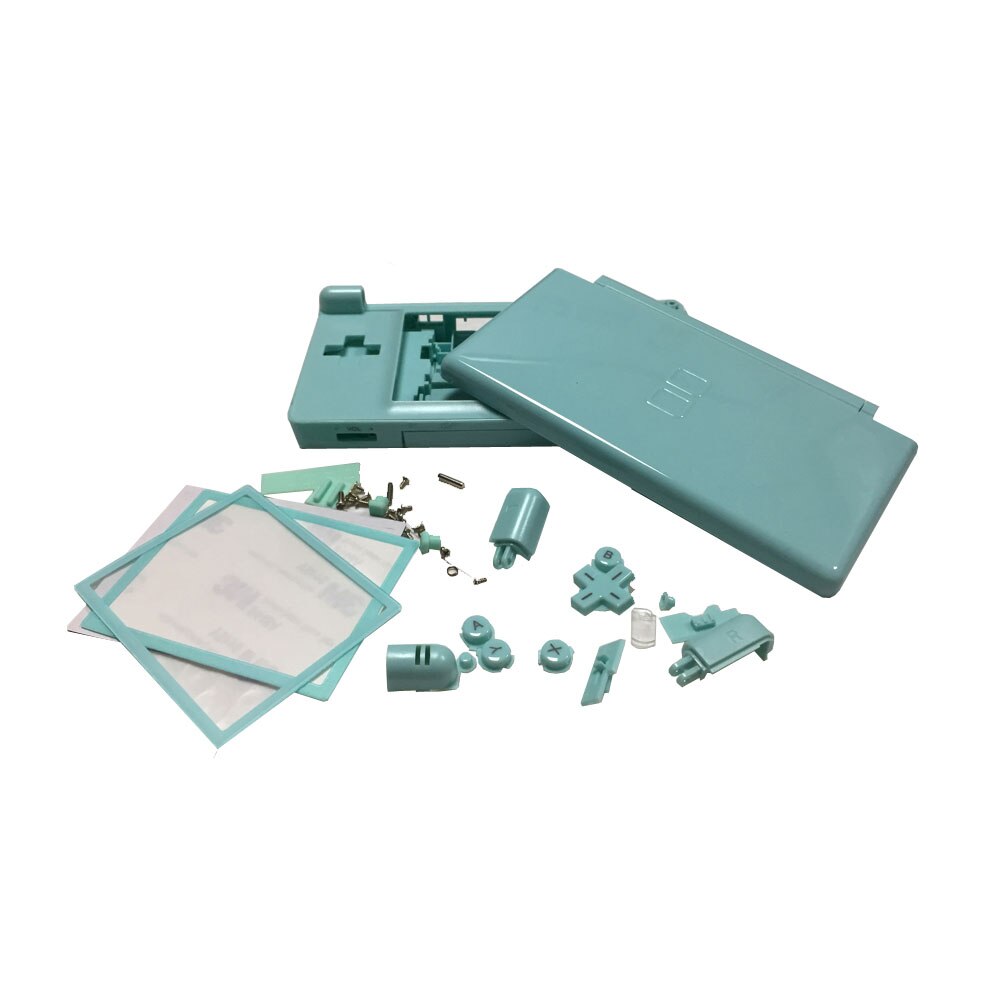 Multiple Colour Game Case Shell for Nintend DS Lite Replacement Clear Crystal Full Housing Box Cover For N DSL