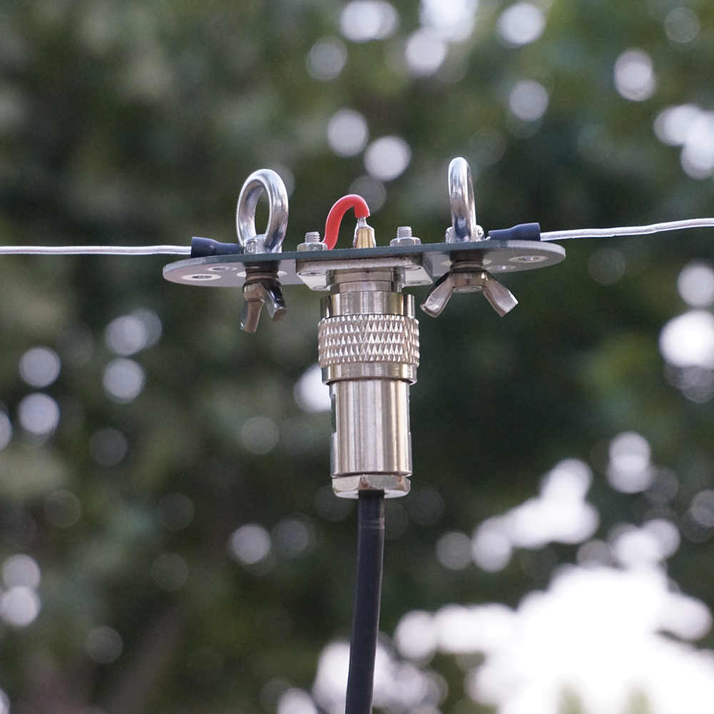 Antenne GP Positive V inversé V Dipole Mini AT-DP adaptateur carte longue ligne alimentation d'extrémité détachable pour ensemble d'antenne pour l'extérieur