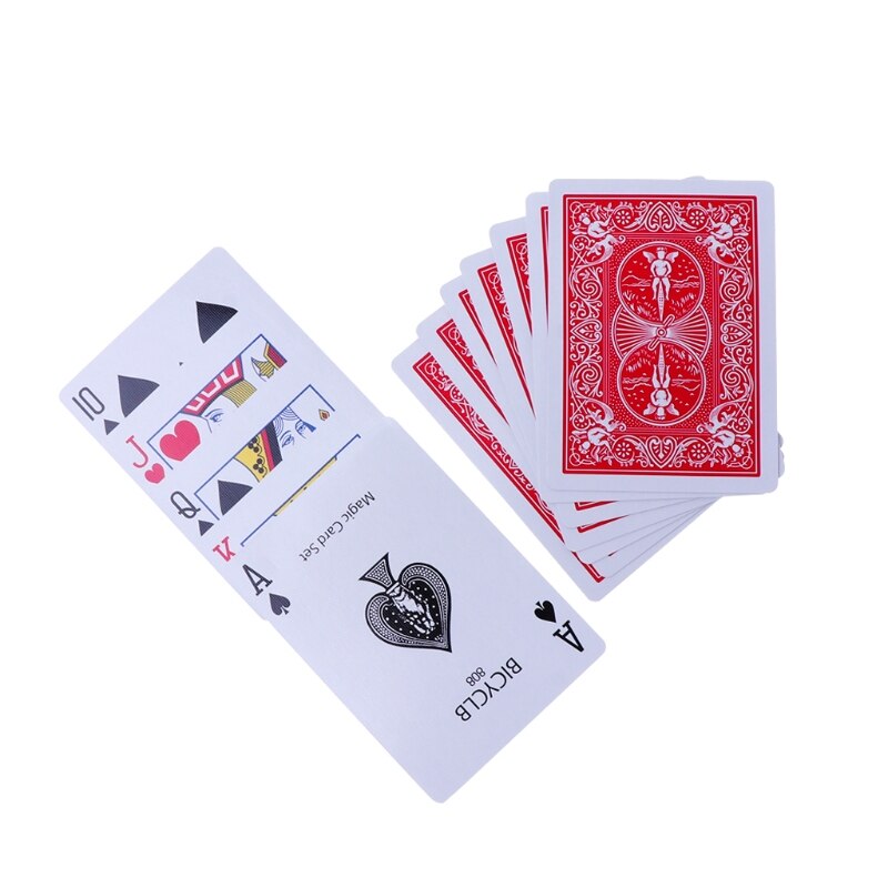 Crazy Keuze Card Deck Goocheltruc Close Up Turn Kaarten Om Dezelfde Magie Speelgoed R66D