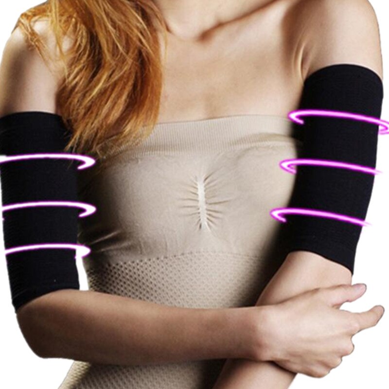 Bande pour amincissement des bras pour femme,ceinture d'enveloppement, cellulite minceur, outil de lifting, 2 pièces,