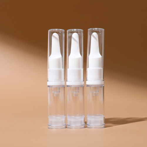Podkład w płynie butelka podróżna 5ml 10ml 15ml Mini podkład kosmetyczny próbki narzędzia do przepakowywania Airless butelka z pompką przenośna: Niebieski