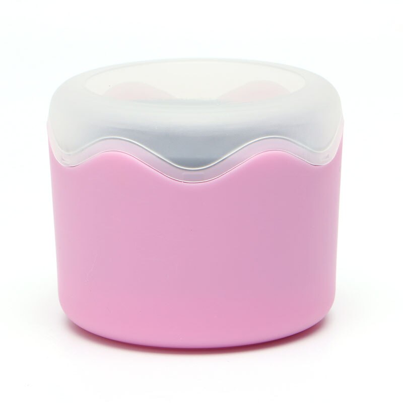 Caja de almacenamiento de reloj de pulsera de Color caramelo, caja de reloj individual de plástico con esponja, 1 unidad: Pink