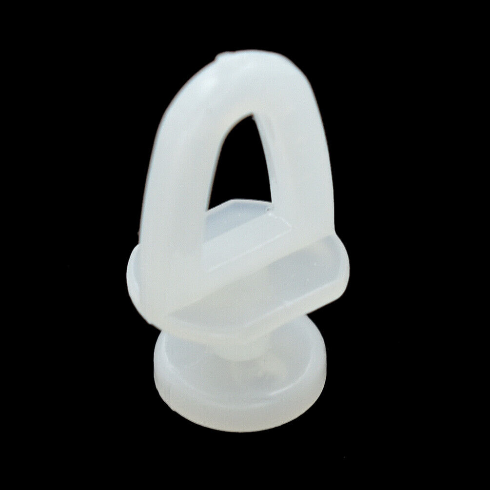 60 stk. synlige plastruller, gardinskinne, krog til reservedele