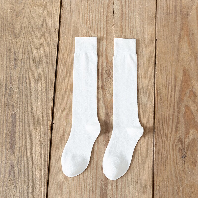HYRAX Women Tube Socks Stockings Women Socks Pressure Stovepipe Socks Trendy Knee Socks Knee Socks: White