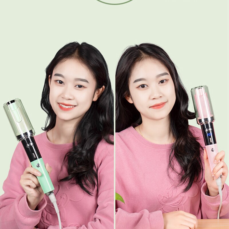 USB Automatic Hair Curler Rotating Hair Curling Iron Ceramic Magic Air Curler Waver Wand Cordless Curling Tong Salon Hair Styler