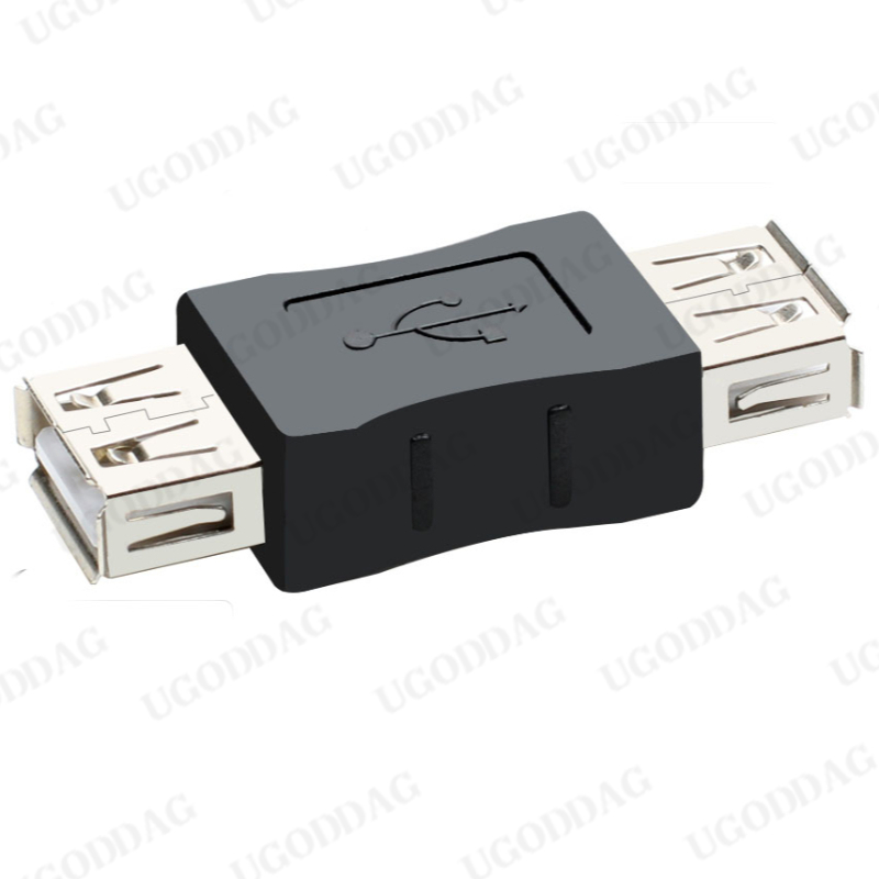 USB2.0 AM mannelijk naar AF vrouwelijk adapter USB mannelijk naar mannelijk adapter verlengkop USB vrouwelijk naar vrouwelijk conversiekabel