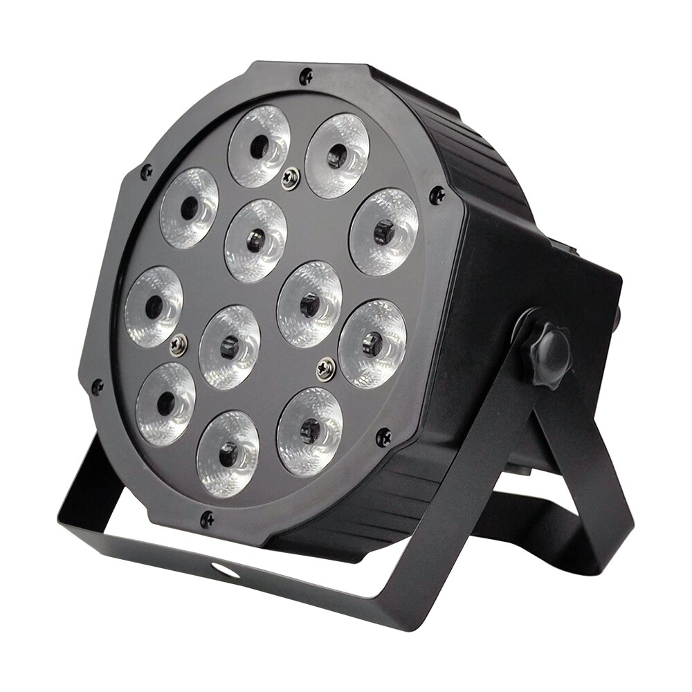 RGBWA UV 6-in-1 Bühne Led Par Licht DMX512 6-Farbe LED Flach Par Licht IN/OUT Stecker Stimme DJ Färben Lichter