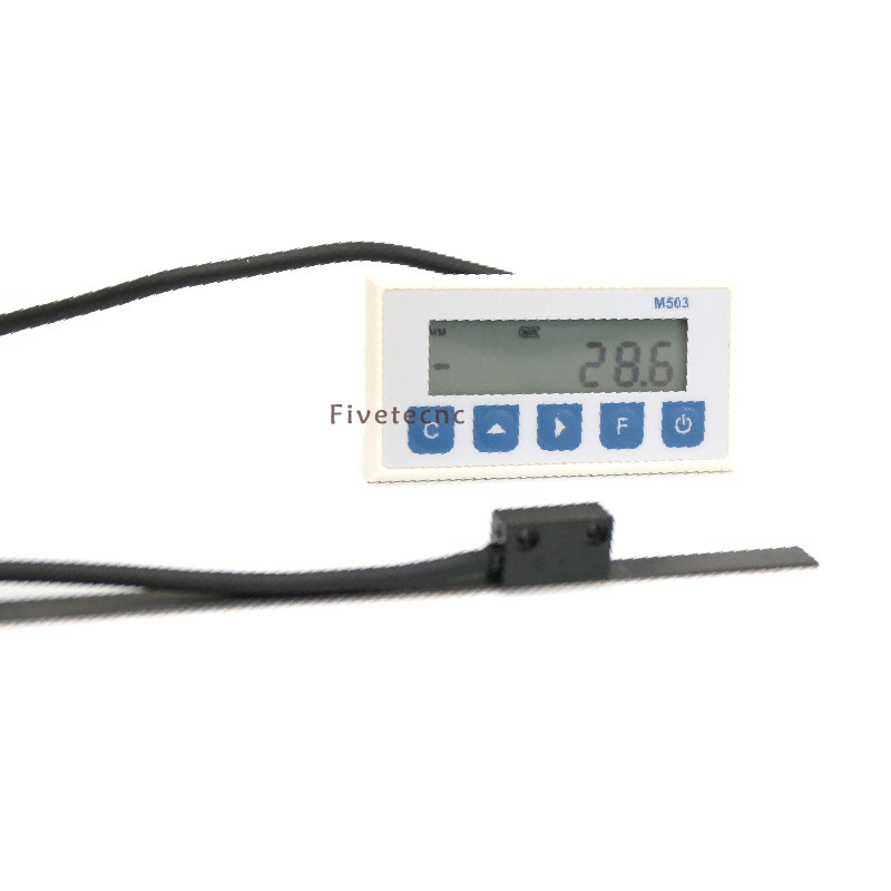 M503 Magnetische Display Geïntegreerde Embedded Magneet Tape Sensor Strip Meting Systeem Dro Teller Scherm