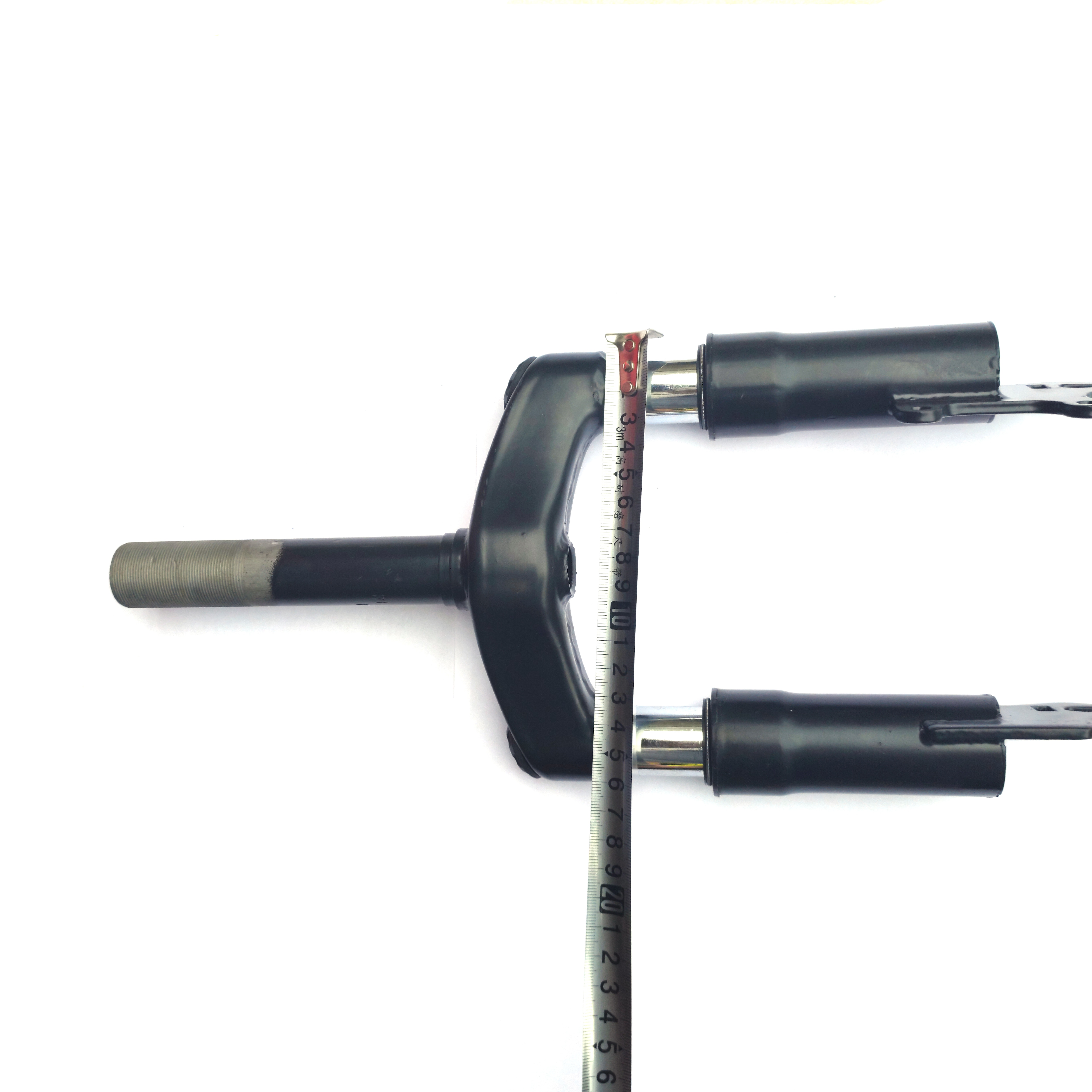 Hydraulisk forgaffel  of 10 tommer elektrisk scooter kan installeres med front fast stang af skivebremse