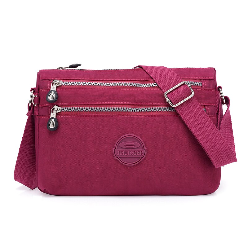 Delle Donne di modo del Sacchetto di Spalla Casual Nylon Crossbody sacchetto del Messaggero del Sacchetto A Più Strati Borse Borse Femminili Borse Sac A Main