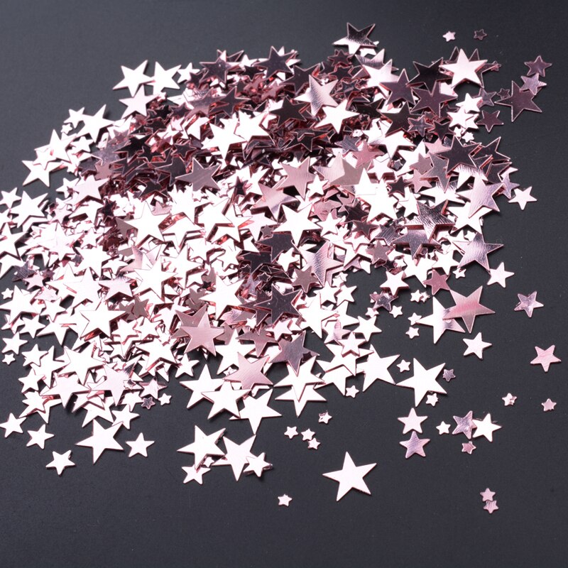 Rose guld digital 18/21/30/40/50/60 glitter konfetti dekor tillykke med fødselsdagen bord sprede konfetti til fest festartikler