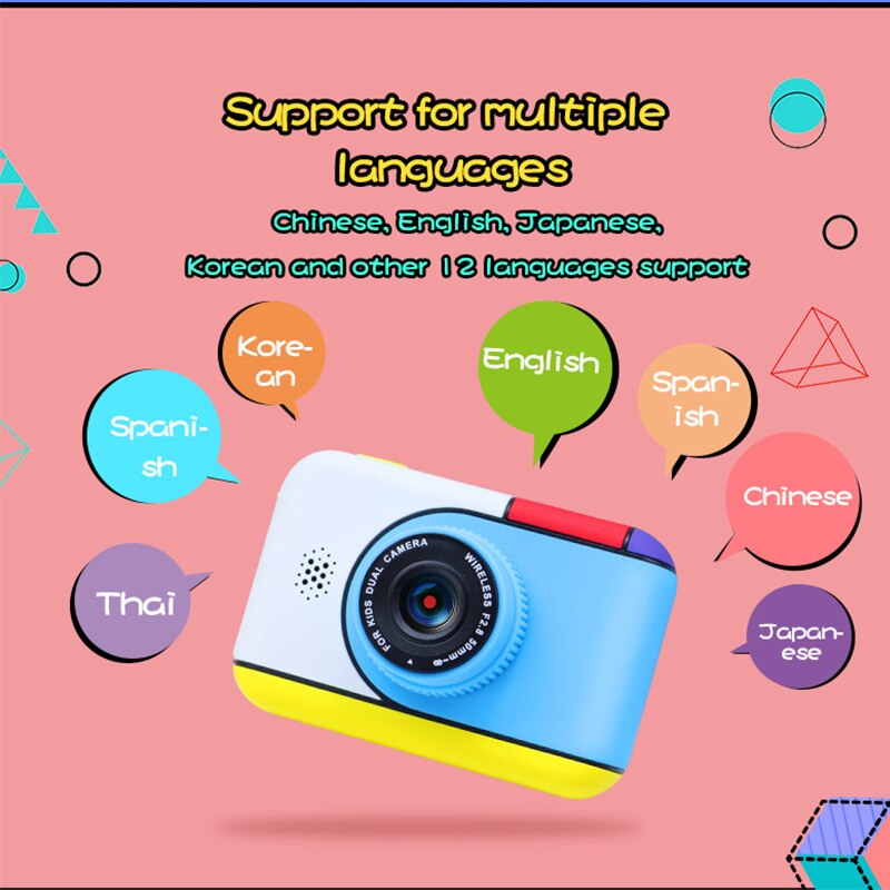 Digitale Foto Kamera Video Kamera Camas Para Video Kamera Anti-herbst kinder Kamera Kinder Kamera