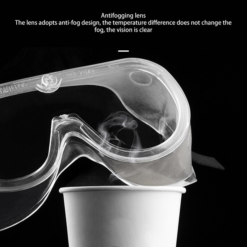 Anti-Impact Anti Chemical Splash Goggle Glasses Safety Goggles Economy Clear Anti-Fog Lens Eye Protector