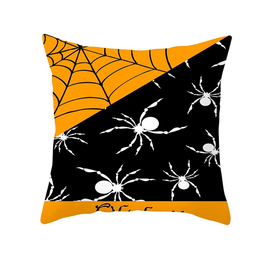 Halloween Decoratie Voor Thuis Cartoon Pompoen Vleermuis Ghost Kussensloop Horror Halloween Party Benodigdheden Accessoires Haloween Ornament: 9