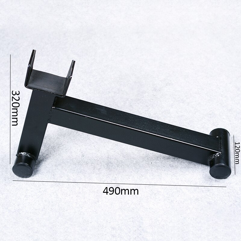 Metal Barbell Changing Holder Bracket Rack Single-Side Barbell Quick Replacement Changer Crowbar Auxiliary Accessories