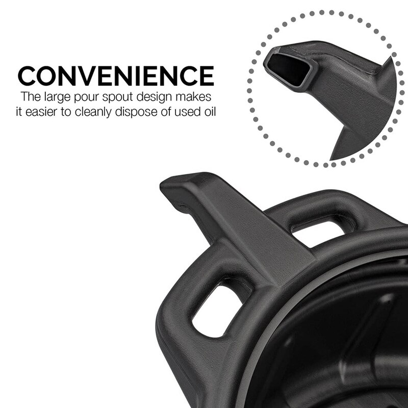 Bac de vidange d&#39;huile de moteur de 10l, collecteur d&#39;huile de moteur, boîte de vitesses, plateau de déclenchement d&#39;huile pour la réparation du changement de fluide de carburant de voiture, outil de Garage