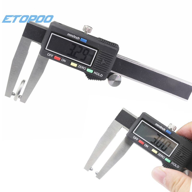 0-80mm rostfria digitala bromsskivor vernier bromsok elektronisk bromsok skiva bromsok däcktjockleksmätare linjal