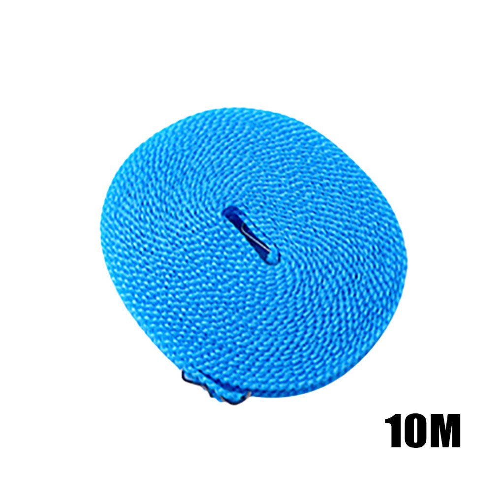 Dryer Cloth Hanging Rope Home Storage 10M Clothes Dryer Non-slip Drying Rack Clothesline Washing Line Rope Laundry drying rack: C