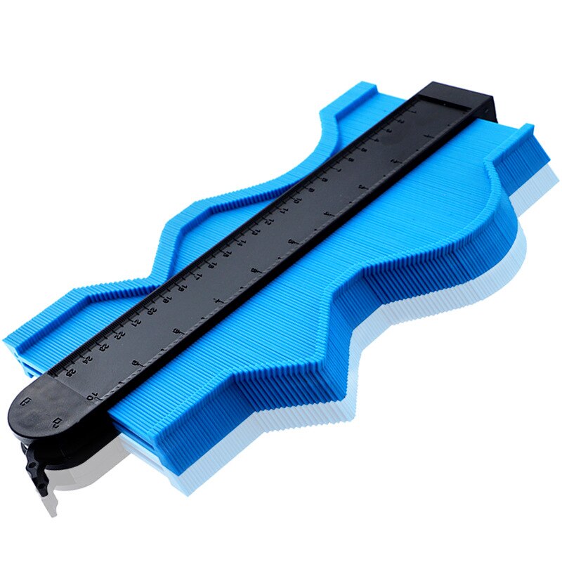 250mm 10 inch Widened Self-Locking Profile Profile Gauge Profile Gauge Standard Wood Marker Tile Laminate Universal Tool