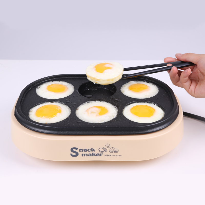 220v elektrische eieren geroosterde hamburger pannenkoek bakmachine rode bonen cake taart maker mini ontbijt pannenkoek gebakken ei koekenpan