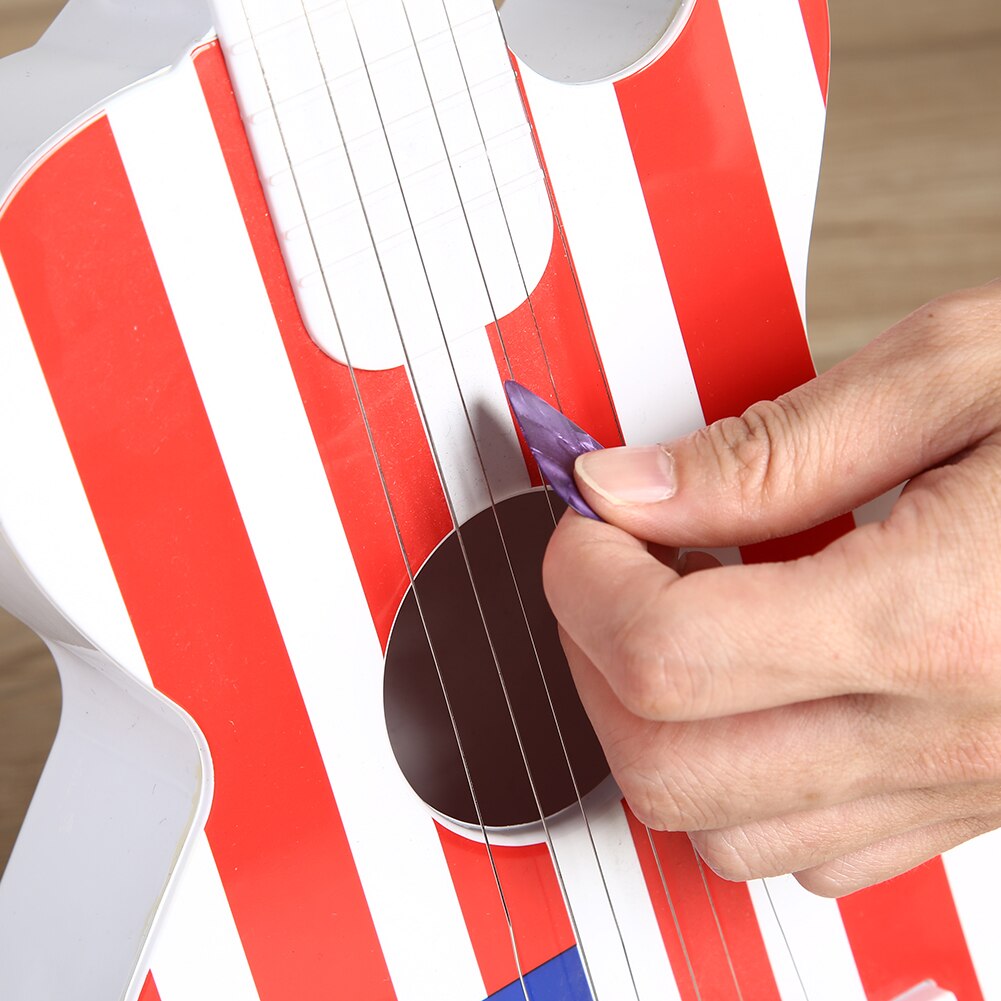 10pcs Guitar Picks Plectrum Celluloid Electric Smooth Guitar Pick Bass Acoustic Guitar Musical Instrument Accessories