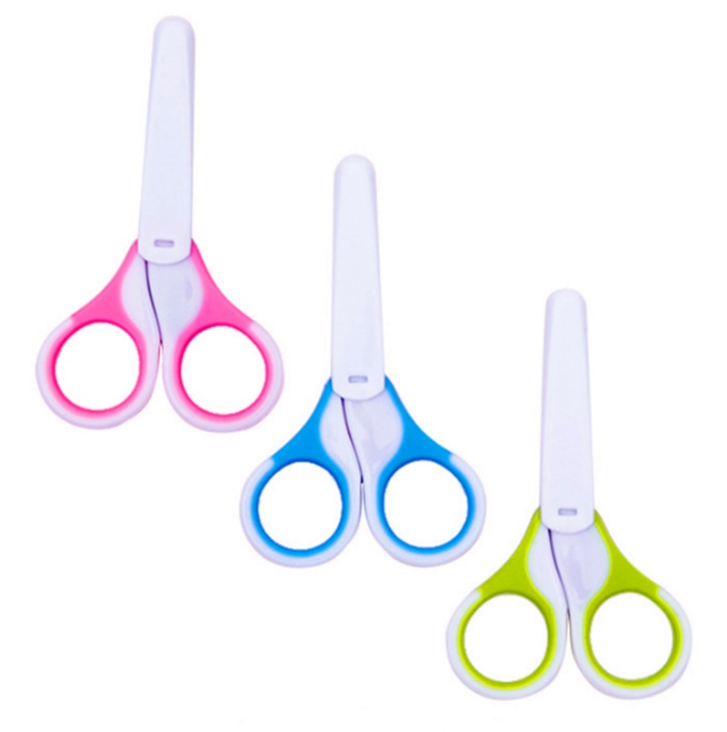 3 Kleur Rvs Veiligheid Nagelknipper Schaar Manicure Cutter Voor Pasgeboren Baby Handig Baby Care Veilig Nail Kids Speelgoed