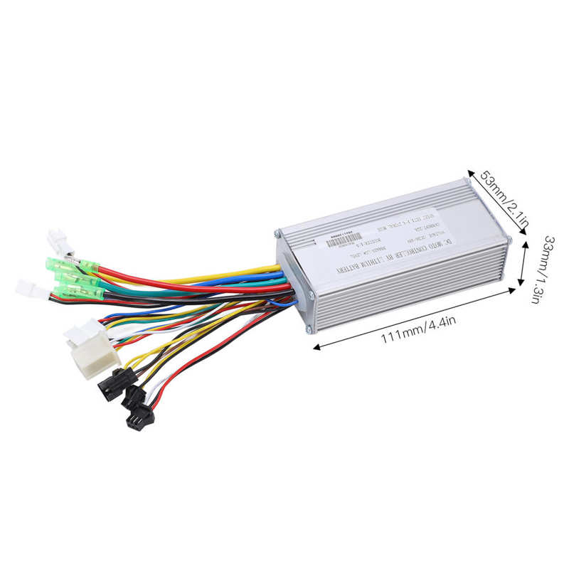 Electric Bike Motor Controller Electric Bike Conversion Kit Metal Housing for 500W Motor