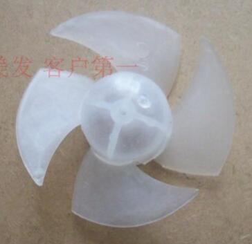 Aspas de ventilador de plástico para secador de pelo, 4 aspas