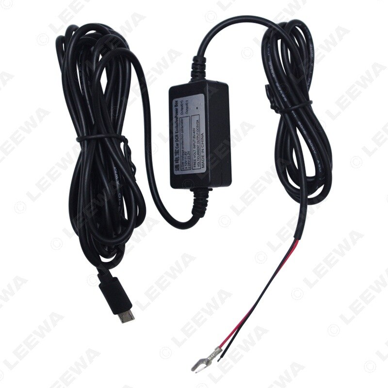 12V giro 5 v Puerto usb samsung tacógrafo solo línea Buck con protección de bajo voltaje de línea oscura