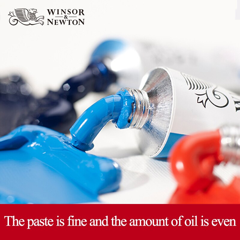 WINSOR & NEWTON-pinturas/pigmentos profesionales para pintura al óleo, 12/18/24 colores, 12ML, pigmentos de pintura fina al óleo para dibujo artístico